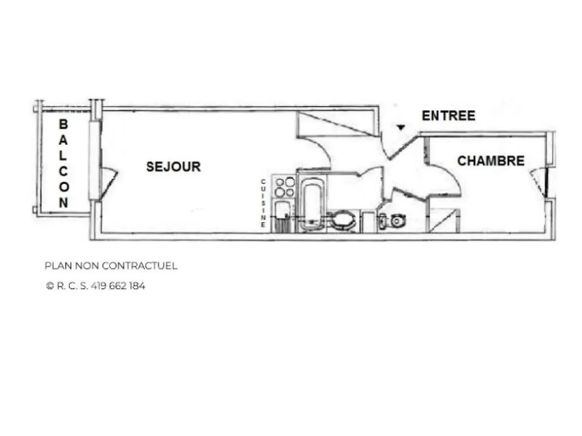 Appartement Les Menuires, 2 pièces, 4 personnes - FR-1-452-245 Saint-Martin-de-Belleville